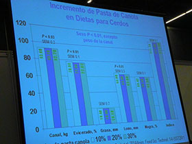 pasta de canola en la dieta de cerdos, el sitio porcino, FIGAP