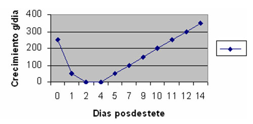  un destete temprano para lechones
