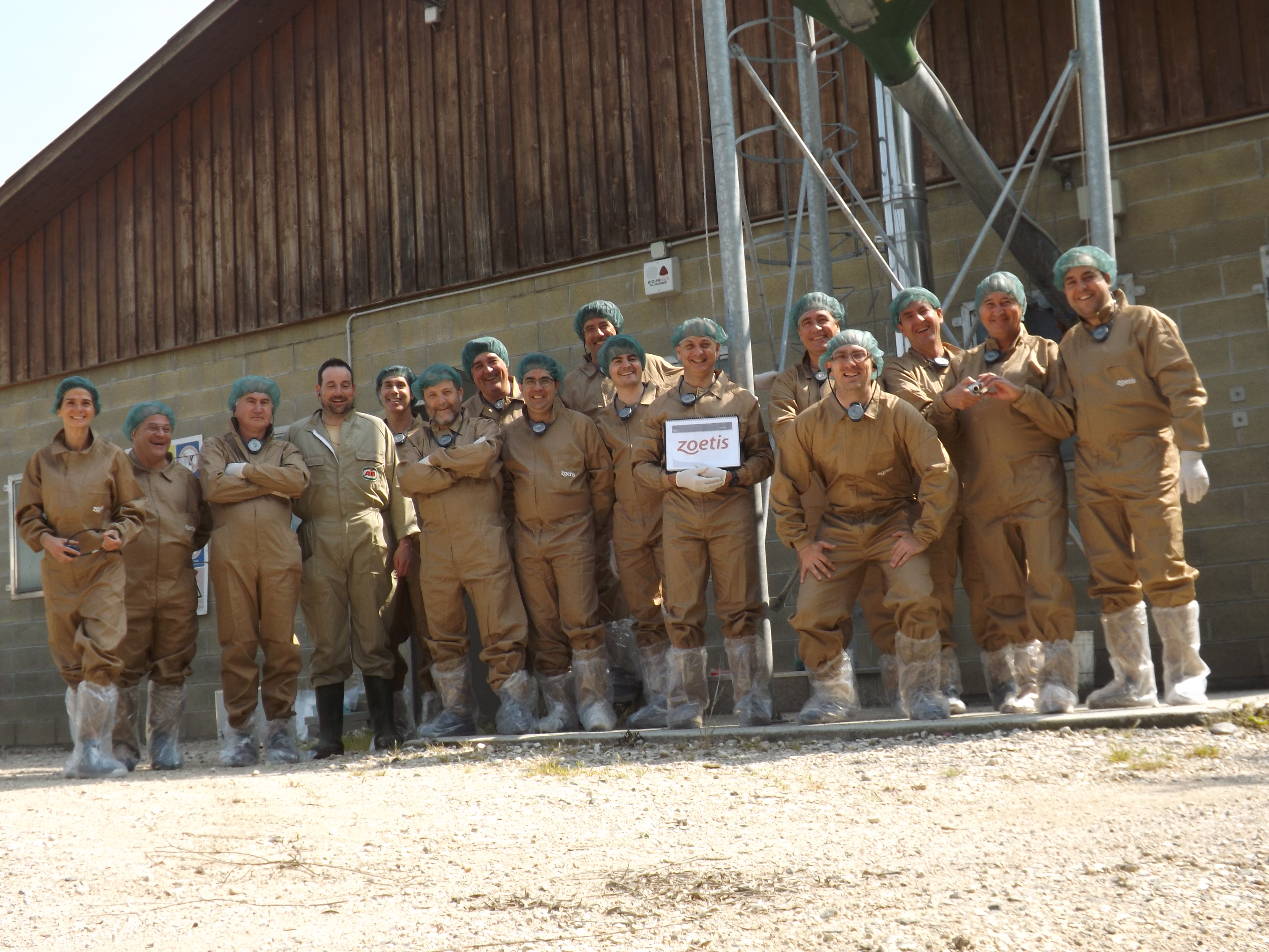 Zoetis viaja hasta Italia para compartir experiencias con colegas del sector porcino italiano